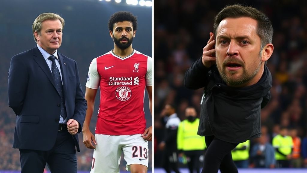 利物浦欧冠惊天溃败！斯洛特弃用萨拉赫遭名宿炮轰